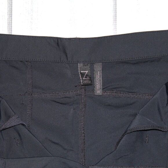 Z by Zella 8-inch Golf Shorts in Black Caviar sz 36 - Picture 3 of 5